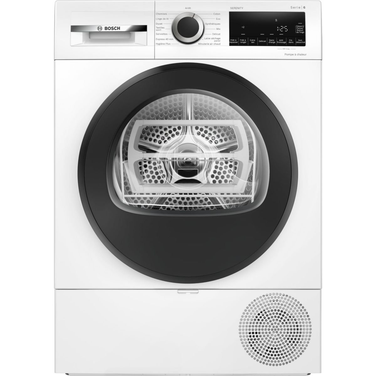 Avis Sèche linge pompe à chaleur BOSCH WQG133DBFR — Test & Prix Boulanger 2026