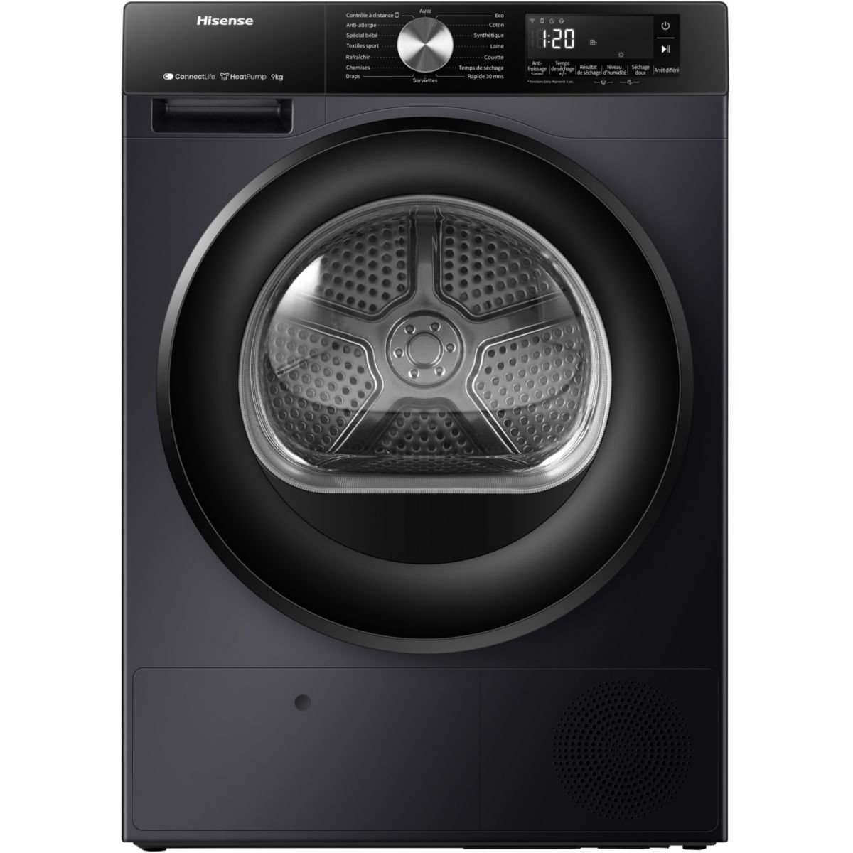Avis Sèche linge pompe à chaleur HISENSE DH3S902BBCC — Test & Prix Boulanger 2026