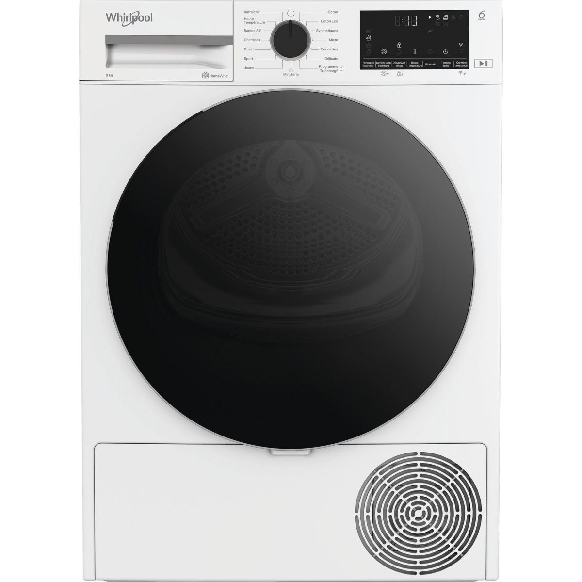 Avis Sèche linge pompe à chaleur WHIRLPOOL SL CWD93MWBSFRX — Test & Prix Boulanger 2026