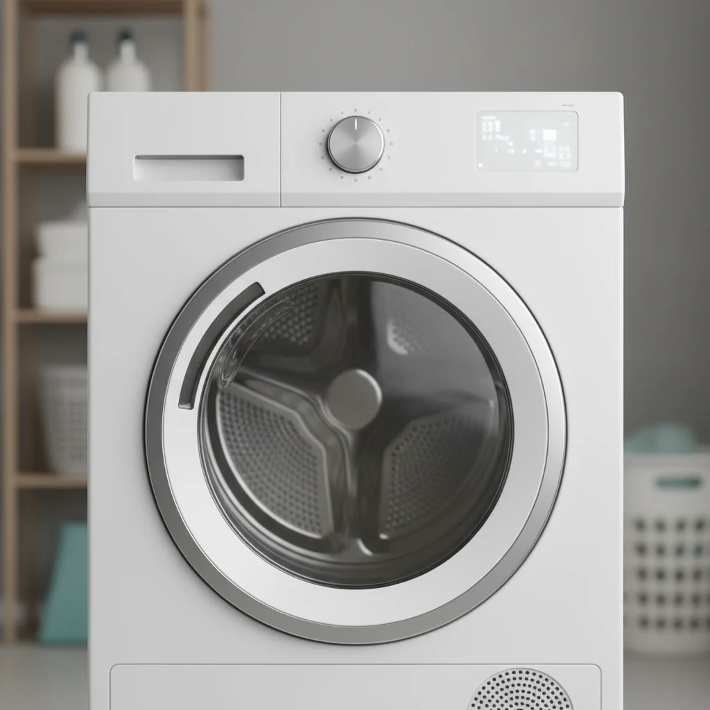 Façade d’un sèche-linge moderne