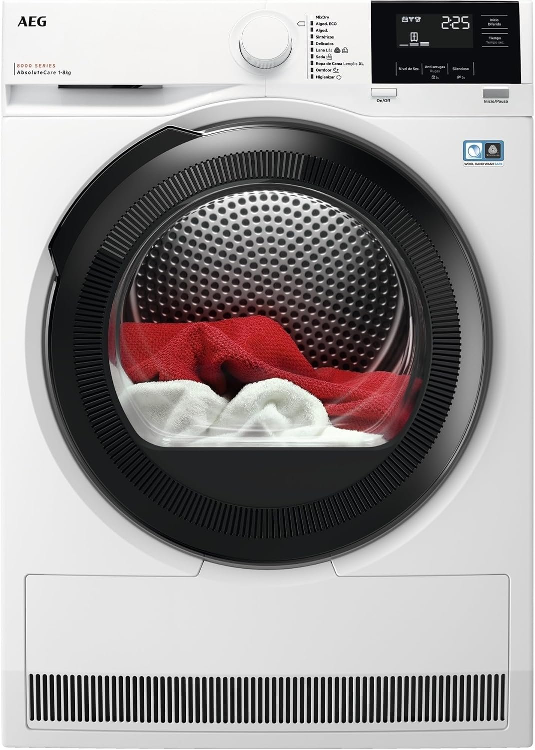 Avis AEG TR818A4OB : sèche-linge pompe à chaleur 8 kg
