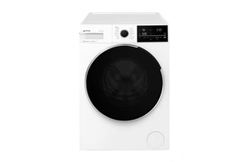Avis Smeg WDN064SLDIN : sèche-linge Smeg 10 kg kg dans une buanderie