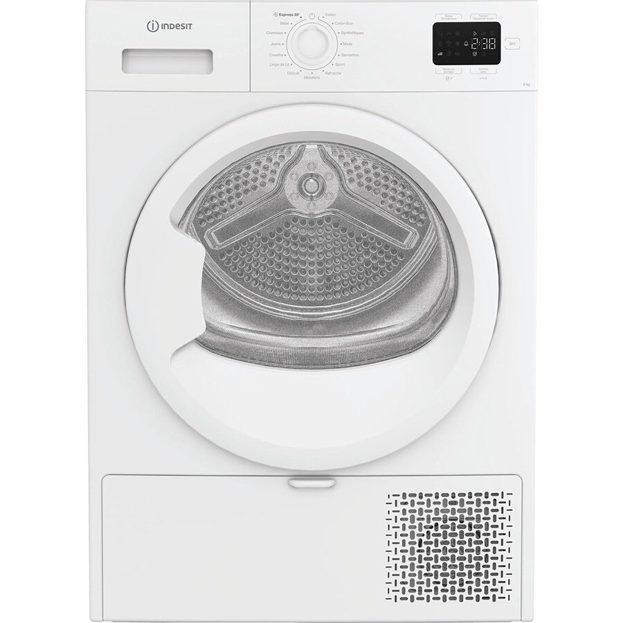 Avis Indesit CYSD83DWWFR : sèche-linge pompe à chaleur 8 kg