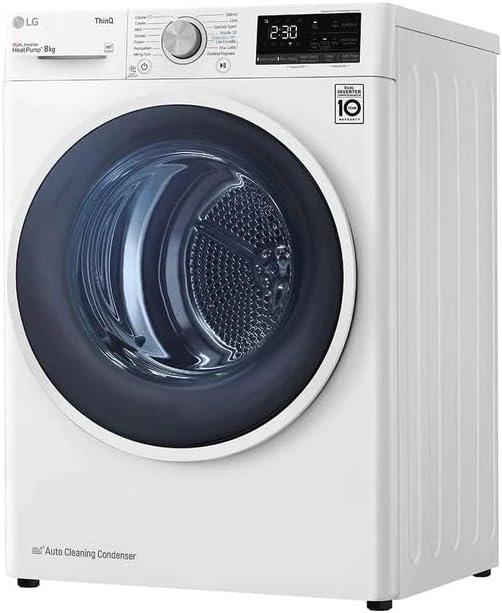 Avis LG RH80V9AVHN : sèche-linge pompe à chaleur 8 kg